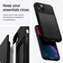 Spigen Slim Armor CS Case Compatible with iPhone 13 Card Slot - Black...