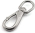 1-Pack M7 Swivel Eye Snap Hook 304 Stainless Steel Boat Marine Pet Chains Keychains Lanyard Hook Multi-Use Spring Snap Hook Clasp Hardware Accesso...