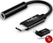 USB Type C to 3.5mm Audio Headphone Jack Adapter (Hi-Res & Digital Chipset) Aux Adaptor Compatible with New iPad Pro(11” 12.9”)/MacBook/Pro/Air, G...