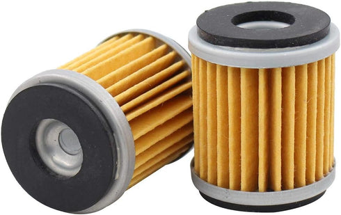 MOTOKU Pack of 4 Oil Filter for Raptor 250 YFZ450 WR450F XT250 YZ250 YFZ450X WR250F WR250R WR250X...