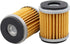 MOTOKU Pack of 4 Oil Filter for Raptor 250 YFZ450 WR450F XT250 YZ250 YFZ450X WR250F WR250R WR250X...