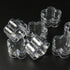 6pcs Diamond Painting Wax Storage Case Transparent PS Plastic Star Glue Clay Organizer...