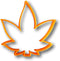 Marijuana Leaf Cookie Cutter (1")...