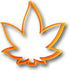 Marijuana Leaf Cookie Cutter (1")...