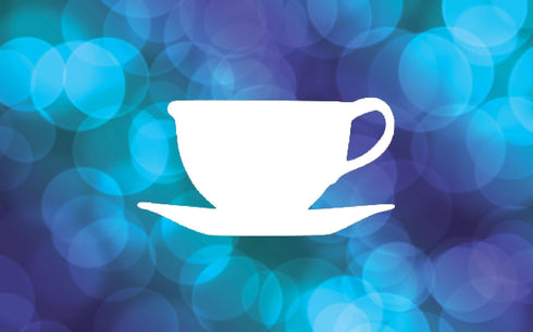 Tea Cup Stencil, 4" Beautiful Design, Reusable Stencil for Painting, Crafts, and Decor, Ideal for Walls, Fabric & Furniture, Recyclable DIY Tool...