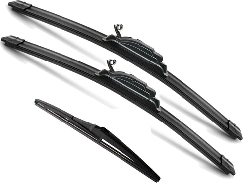 3 wipers Replacement for 2015 2016 2017 2018 2019 2020 2021 Nissan Rogue, Windshield Wiper Blades Original Equipment Replacement - 26"/17"/12L" (S...