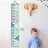 Growth Chart Wall Hanging, Portable Kids Wall Ruler Removable Height Measure Chart for Boys Girls Growth Ruler from Baby to Adult for Child's Room...