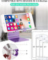Adjustable Cell Phone Stand, Phone Holder,Tablet Stand Dock,Aluminum Desktop Compatible with iPhone 12 iPad,Samsung Galaxy,Google All Smart Phone/...