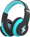 Kids Bluetooth Headphones, Colorful Wireless Over Ear Headset with LED Lights, Built-in Mic, 45H Playtime, 85dB/94dB Volume Limited Headphones for...