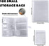 288 Grids Transparent Jewelry Storage Book with 100 Zipper Bags Portable Travel Jewelry Organizer Bags for Rings, Necklace, Bracelets...