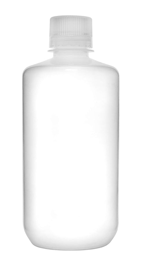 EISCO Reagent Bottle, 1000ml - Narrow Mouth with Screw Cap - Polypropylene - Translucent...