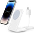 Meifigno Magnetic Wireless Charger for iPhone 15/14/13/12 Series, Fast Charging with PD3.0 20W USB-C Adapter & Charging Cable MagSafe Charger Stan...
