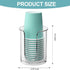 Bathroom Cup Dispenser 5 oz Countertop,2 Pack Mouthwash Cup Holder for Bathroom,PC Small Disposable Cup Holder for 5oz Paper Cups and Mouthwash Cu...