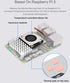 Active Cooler for Raspberry Pi 5, Active Cooling Fan Aluminium Heatsink with Thermal Pads for Raspberry Pi 5 4GB/8GB...