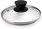 Glass Lid with Steam Vent Hole - 6"-Inch/15.24cm - Compatible with Lodge Cast Iron Skillet Pan - Fully Assembled Universal Replacement Cover - Tem...