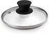 Glass Lid with Steam Vent Hole - 6"-Inch/15.24cm - Compatible with Lodge Cast Iron Skillet Pan - Fully Assembled Universal Replacement Cover - Tem...