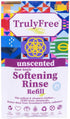 Unscented Softening Rinse, Natural Fabric Softener - Plant-Based, Non-Toxic, Safe for Babies & Kids, Includes: Empty refillable 50oz Bottle with M...