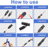Solar Connectors 30A 1000V Male/Female IP67 Waterproof Solar Connectors for Solar Panel Cable 10AWG 12AWG 14AWG (6 Pairs Solar Connector)...