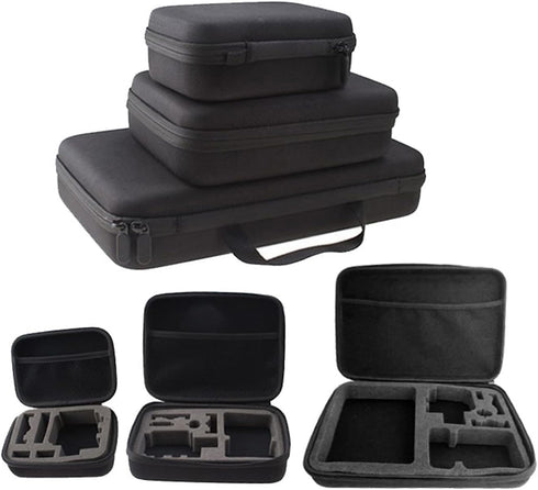 Camera Accessories Bag for Action Camera, Carrying Case Compatible with Gopro, Portable Protective Case for Gopro Hero12 11 10 9 8 7 6 5 4 3 2(Sma...