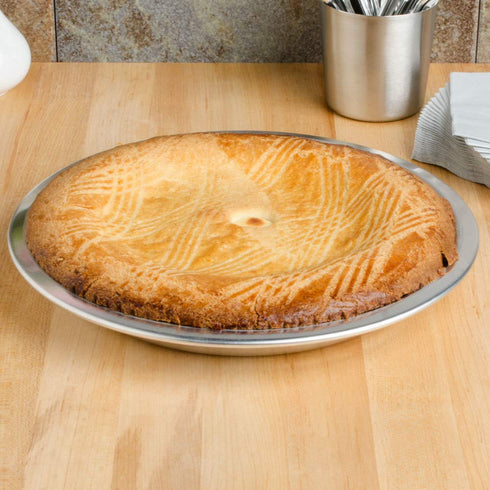 American METALCRAFT, Inc. 801 Deep Dish Pie Pan Silver, 8”...