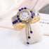 CdyBox Wholesale 3 Pack Women Quartz Watches Alloy Steel Tassel Bracelet Fashion Ladies Bangle Wristwatch...