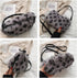 2022 New Leopard Print Plush Shoulder Cross-body Bag Fashion Chain One-shoulder Armpit Tote Y2K Purse Hobo Bag...