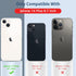 FUNMIKO Compatible with iPhone 14+ Plus Case with Screen Protector,Silky Liquid Silicone Case, Scratch Proof Soft Microfiber Lining,Slim Fit Shock...