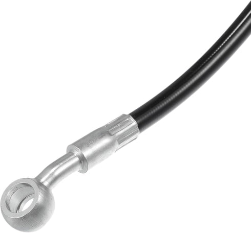 X AUTOHAUX Brake Hose Motorcycle Hydraulic Brake Line Oil Hose Pipe Fitting for ATV Motorcycle Motocross Racing Bike 30cm Black 1 Set...