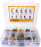 30Pcs 10 Sizes Electric Motor Carbon Brushes Replacement for Power Tool...