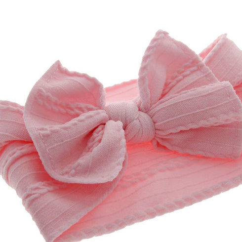 Baby Bow Headbands Turban Knotted, Girl's Hairbands for Newborn,Toddler and Childrens (8 Pack)...