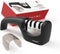 Knife Sharpener, Amesser 4-in-1 Kitchen Knife Sharpener Effortlessly Sharpen Restore, Hone, and Polish Blades Quickly for Kitchen Knives, Pocket K...