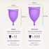 EcoBlossom Reusable Menstrual Cup Set - The Most Reliable Medical Grade Silicone Period Cups - Comfortably use for 12 Hours (2 Small Cups)...