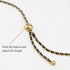BEAULEGAN Thin Purse Chain Strap Adjustable - Replacement for Small Shoulder Crossbody Bag, 51 Inches Long Black...