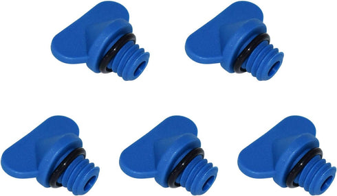 Manifold Engine Block Drain Plug Kit Replaces for Sierra 18-4226 for Mercruiser 22-806608a02 Compatible for GLM 13992 Pack of 5...