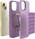 Casely Grippy Lavender Waves MagSafe Compatible Cell Phone Mount Silicone Suction Cup Sticky Phone Holder and Stand...