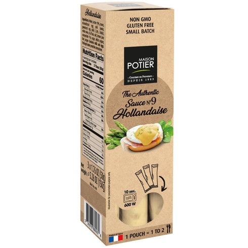 Maison Potier Hollandaise Sauce By Christian Potier | The Authentic No 9 |, 1.76 Ounce (Pack of 3)...