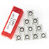 15mm Square Carbide Inserts Cutters Knives Blades 15×15×2.5mm-30°for Woodworking Spiral/Helical Planer Cutter Head or Lathe Turning 10pcs...