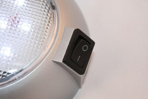 Battery Powered LED Dome Light - Magnetic or Fixed Mount - High Power White LED Downlight for Home, Auto, Truck, RV, Boat and Aircraft...