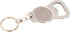 Thirsty Rhino Koin, Stainless Steel Vintage Bottle Opener Keychain Key Ring, Brushed Silver (Set of 1)...