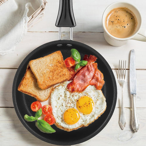 Mini Nonstick Omelet Pan Frying Egg Pan Multipurpose Skillet Cookware with Rubber Grip Handle for Eggs Sliders Omelets Pancakes...