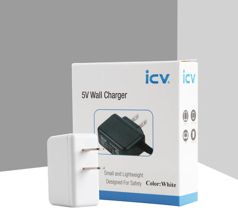 USB Wall Charger – 5V 2A 10W AC Power Adapter with US Plug for Phone, Tablet and Other Related USB Powered Devices Small and Lightweight – Designe...