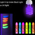 Glow in The Black Light Face & Body Paint, Neon Glow Fluorescent Face Paint Crayons for Halloween Club Makeup Xmas Glow Party...