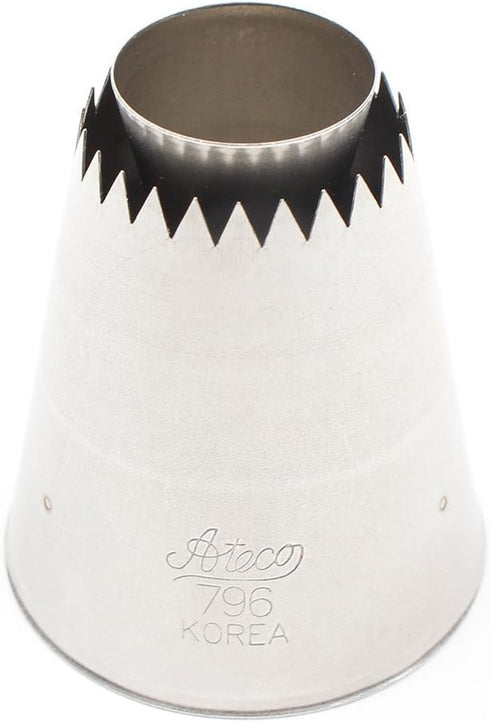 Ateco Sultan Tube (Protruding Cone), Silver (796)...