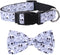 Halloween Dog Collar with Removable Cute Bow Tie Adjustable Pet Collars Medium...