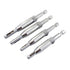 4Pcs Door Self-centering Hinge Drill, Window Hole Opening Center Drill Bit Hole Puncher Woodworking Tools 5/64'' 7/64'' 9/64'' 11/64''...