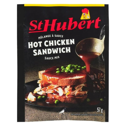 St Hubert Hot Chicken Sandwich Homestyle Gravy Mix 57g 3 packs {Imported From Canada}...