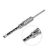 uxcell Square Hole Drill Bit, 5/16" High-Carbon Steel Hollow Chisel Mortise Power Tool for Woodworking...