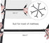 GOODTIMES Update Bed Sheet Clips, Adjustable Sheet Straps Suspenders Gripper Fastener, 6 Sides Triangle Heavy Duty Fuit for Round and Square Mattr...
