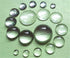 100 Pieces Round Glass Cabochon Clear Dome Tiles Flat Back for Cameo Pendants Photo Jewelry Handcrafts DIY Findings Rings Necklaces (16mm/0.6")...