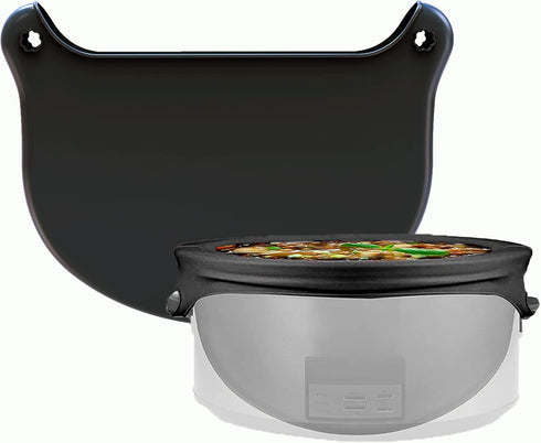 Silicone Slow Cooker Liners,Fits 6-8Quarts Crockpot Leakproof, Easy Clean Bags Liners for Round Pot or Oval (Black)...